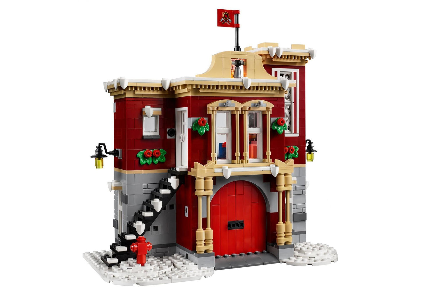 Lego 10263 Creator Expert Winterliche Feuerwehrstation - plegobil
