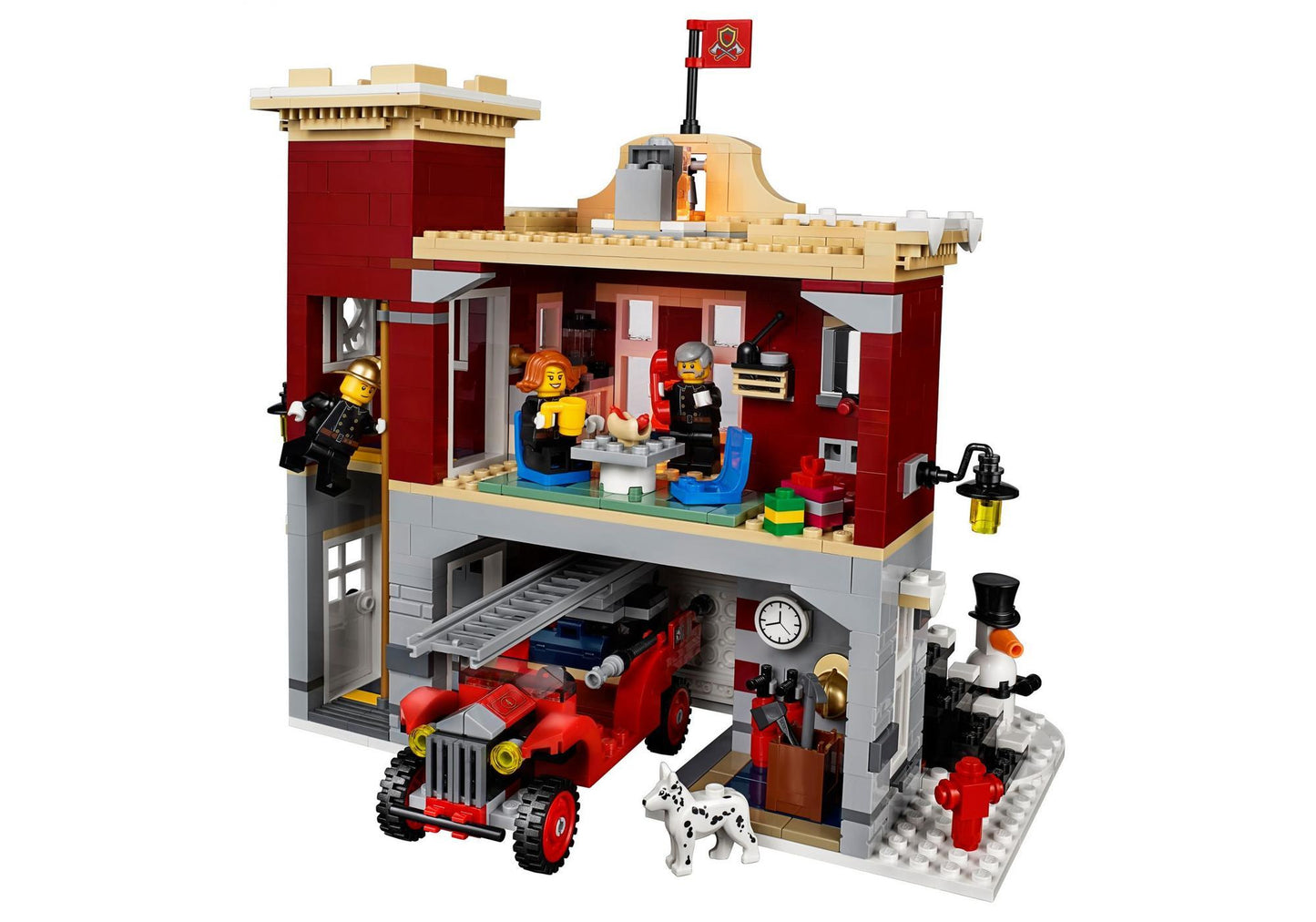 Lego 10263 Creator Expert Winterliche Feuerwehrstation - plegobil