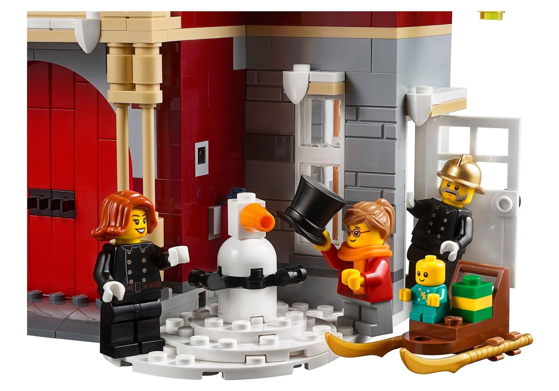 Lego 10263 Creator Expert Winterliche Feuerwehrstation - plegobil