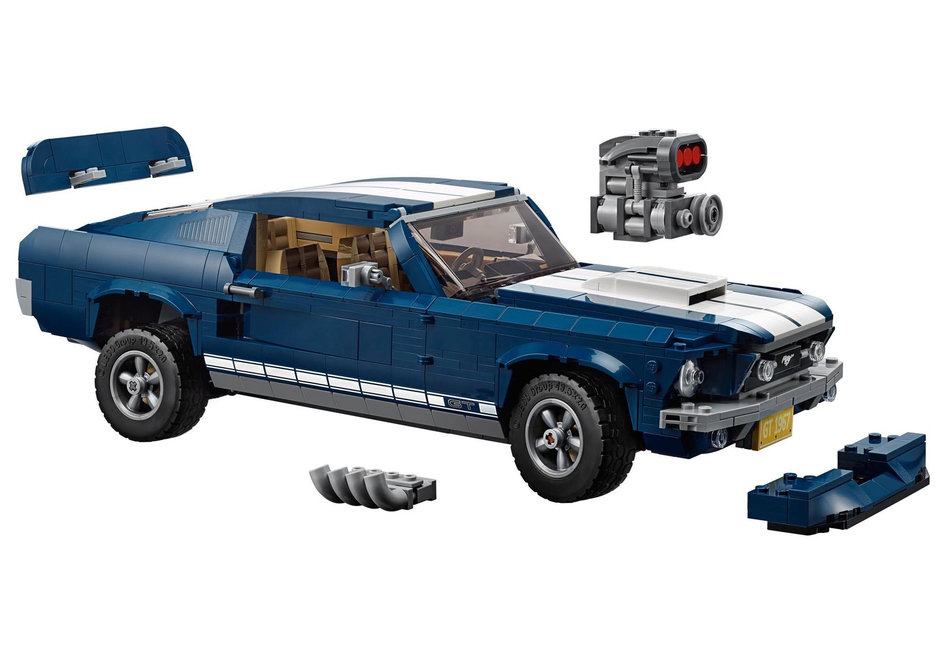 Lego 10265 Creator Expert: Ford Mustang - plegobil