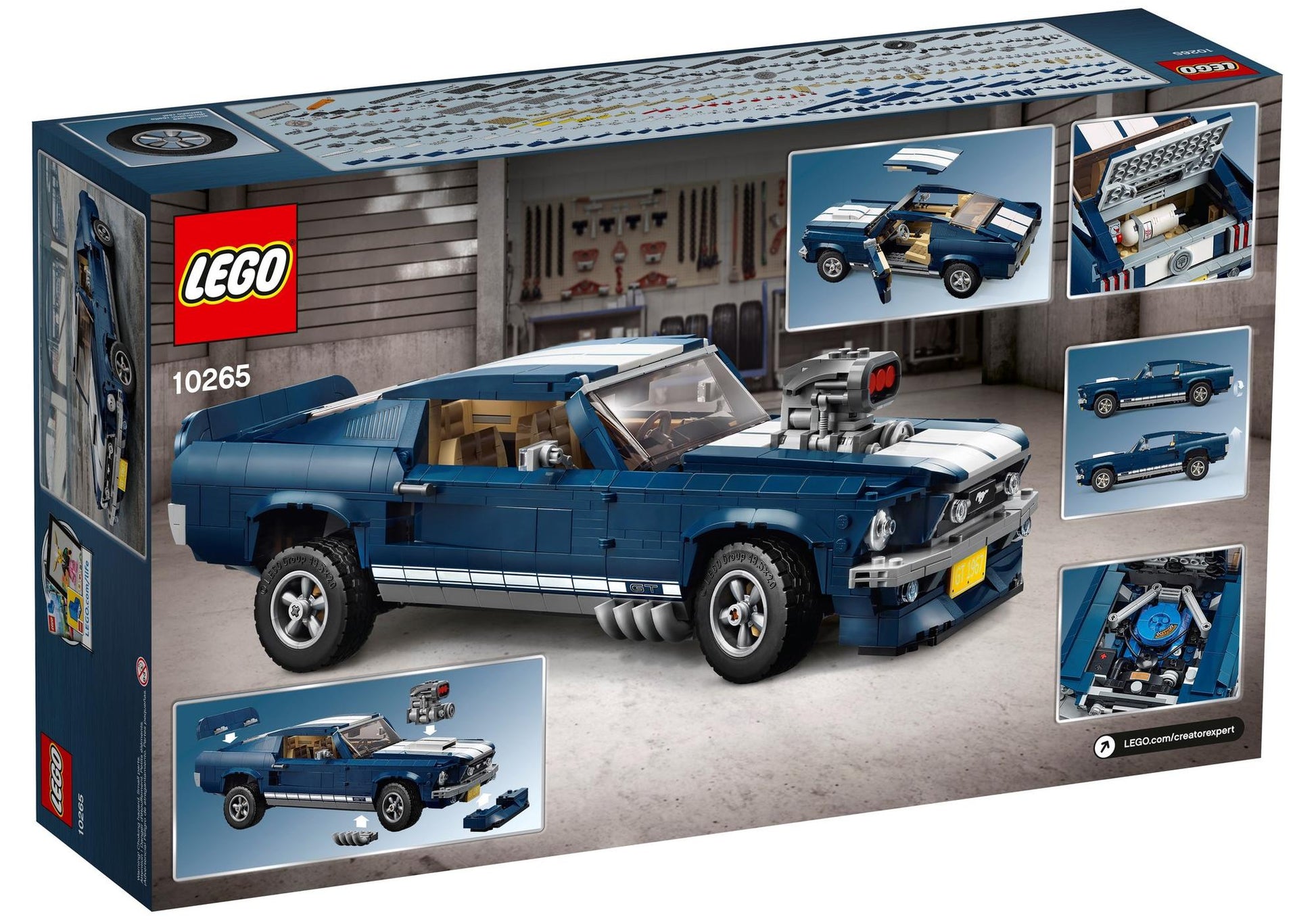 Lego 10265 Creator Expert: Ford Mustang - plegobil