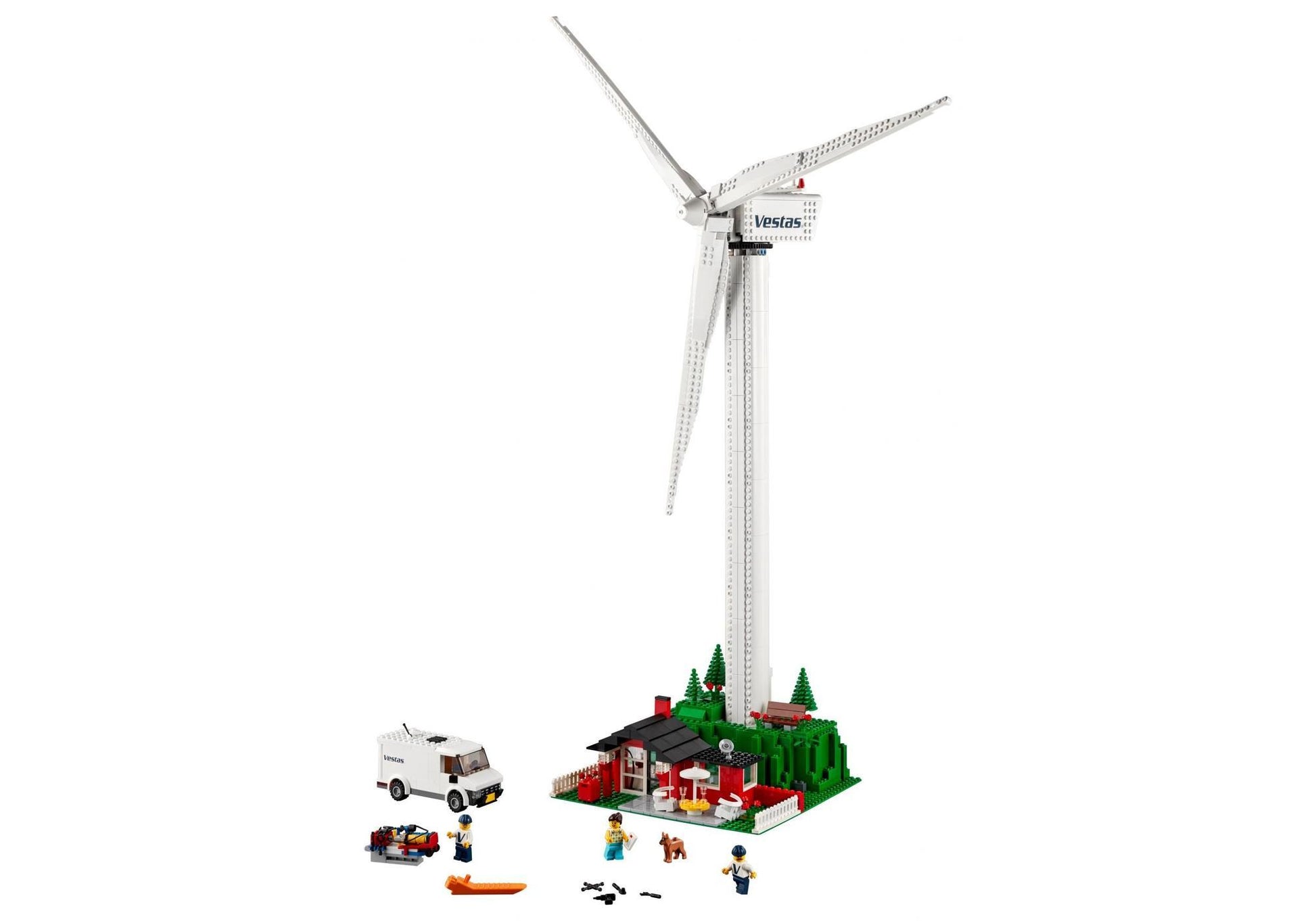 Lego 10268 Creator Expert Vestas Windkraftanlage - plegobil