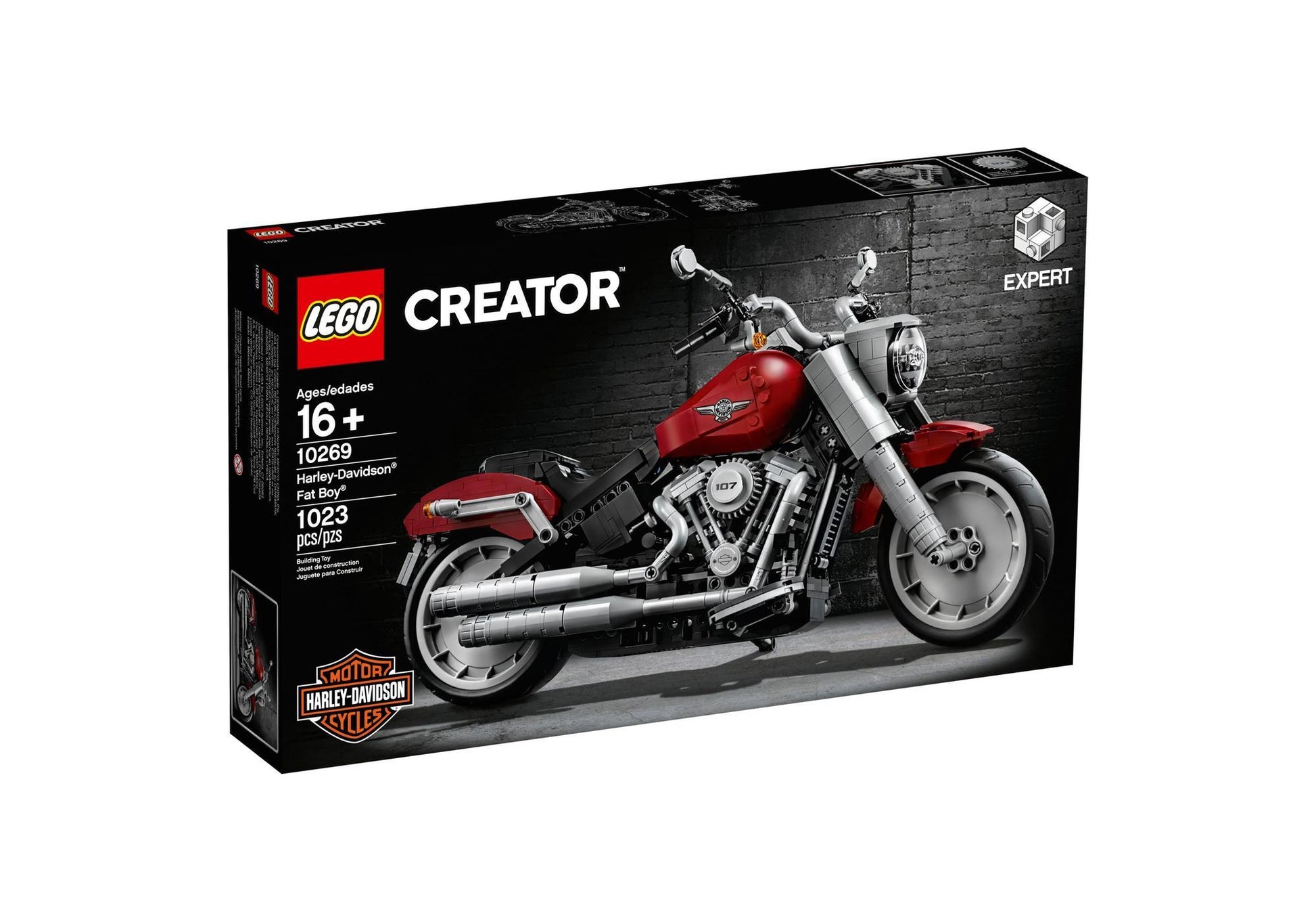 Lego 10269 Creator Expert Harley-Davidson Fat Boy - plegobil