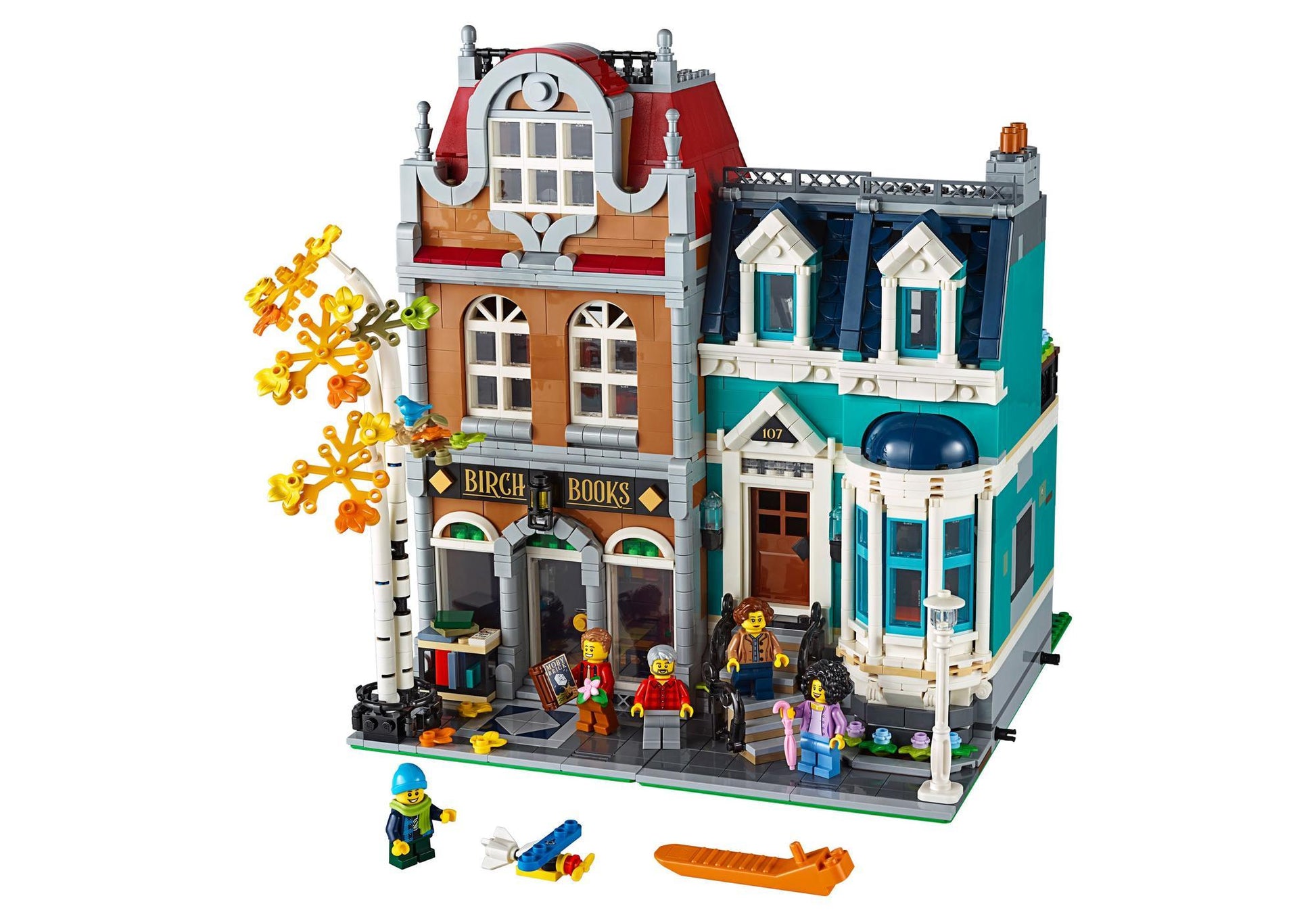 Lego 10270 Creator Expert: Buchhandlung - plegobil