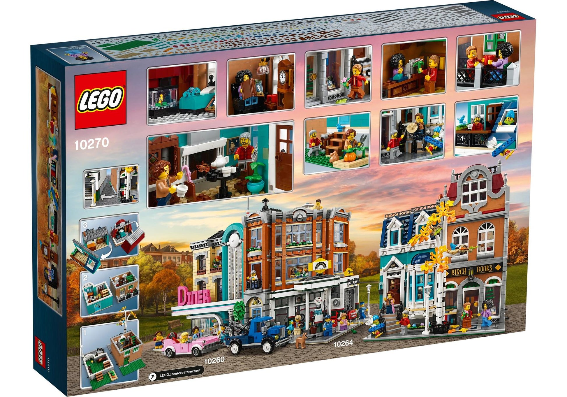 Lego 10270 Creator Expert: Buchhandlung - plegobil