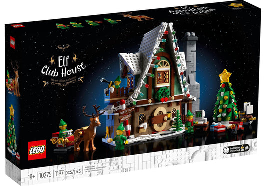 Lego 10275 Icons Winterliches Elfen Klubhaus - plegobil
