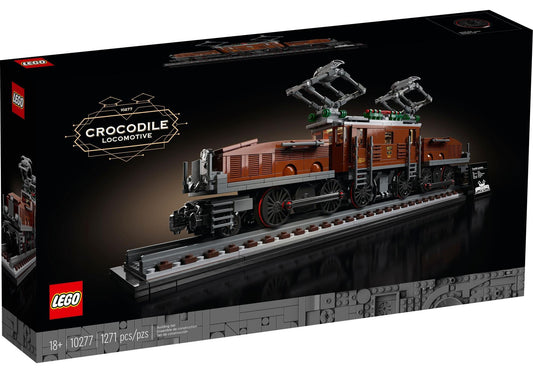 Lego 10277 Creator Expert Lokomotive Krokodil - plegobil