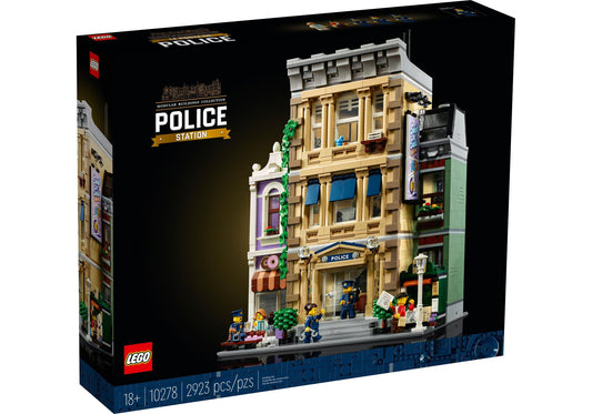 Lego 10278 Icons Polizeistation - plegobil