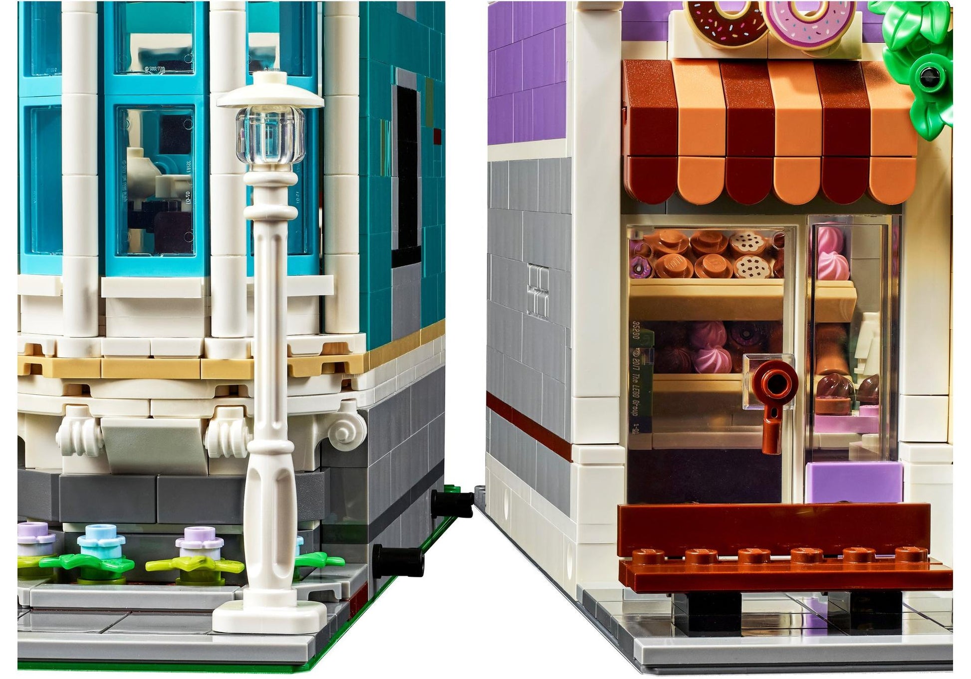 Lego 10278 Icons Polizeistation - plegobil