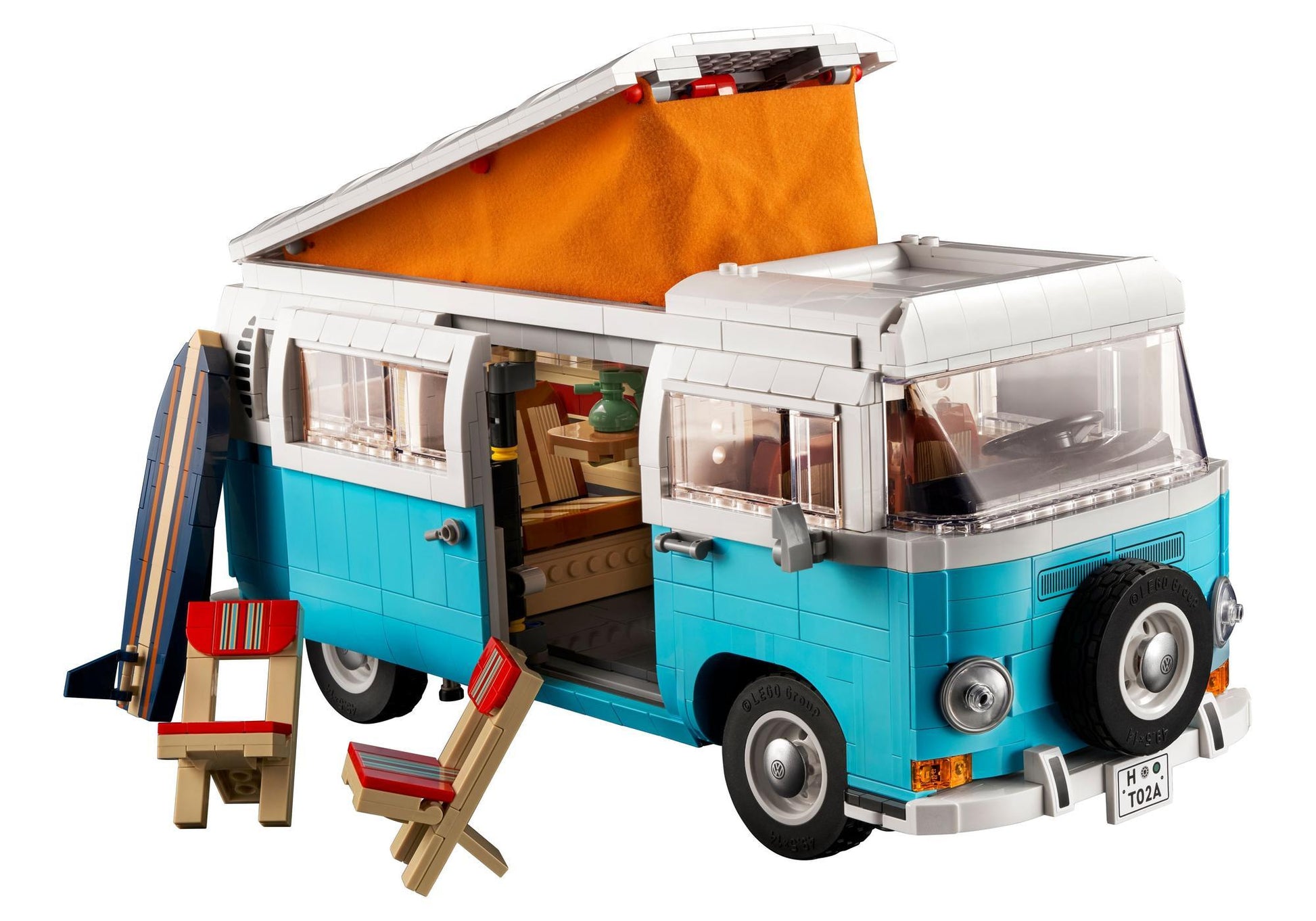 Lego 10279 Icons Volkswagen T2 Campingbus - plegobil