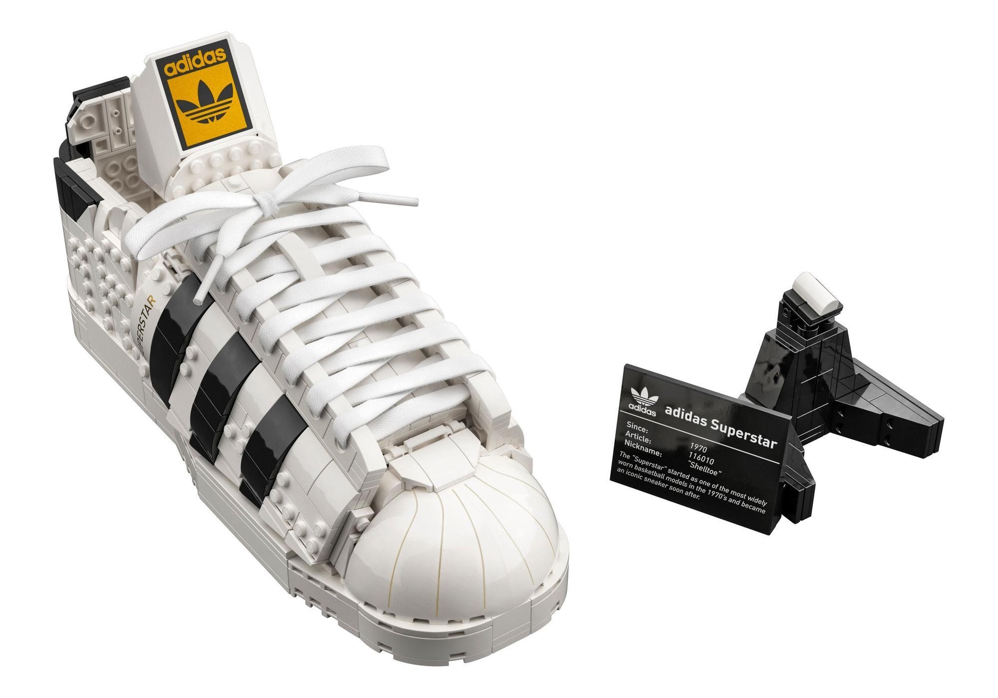 Lego 10282 Icons adidas Originals Superstar - plegobil