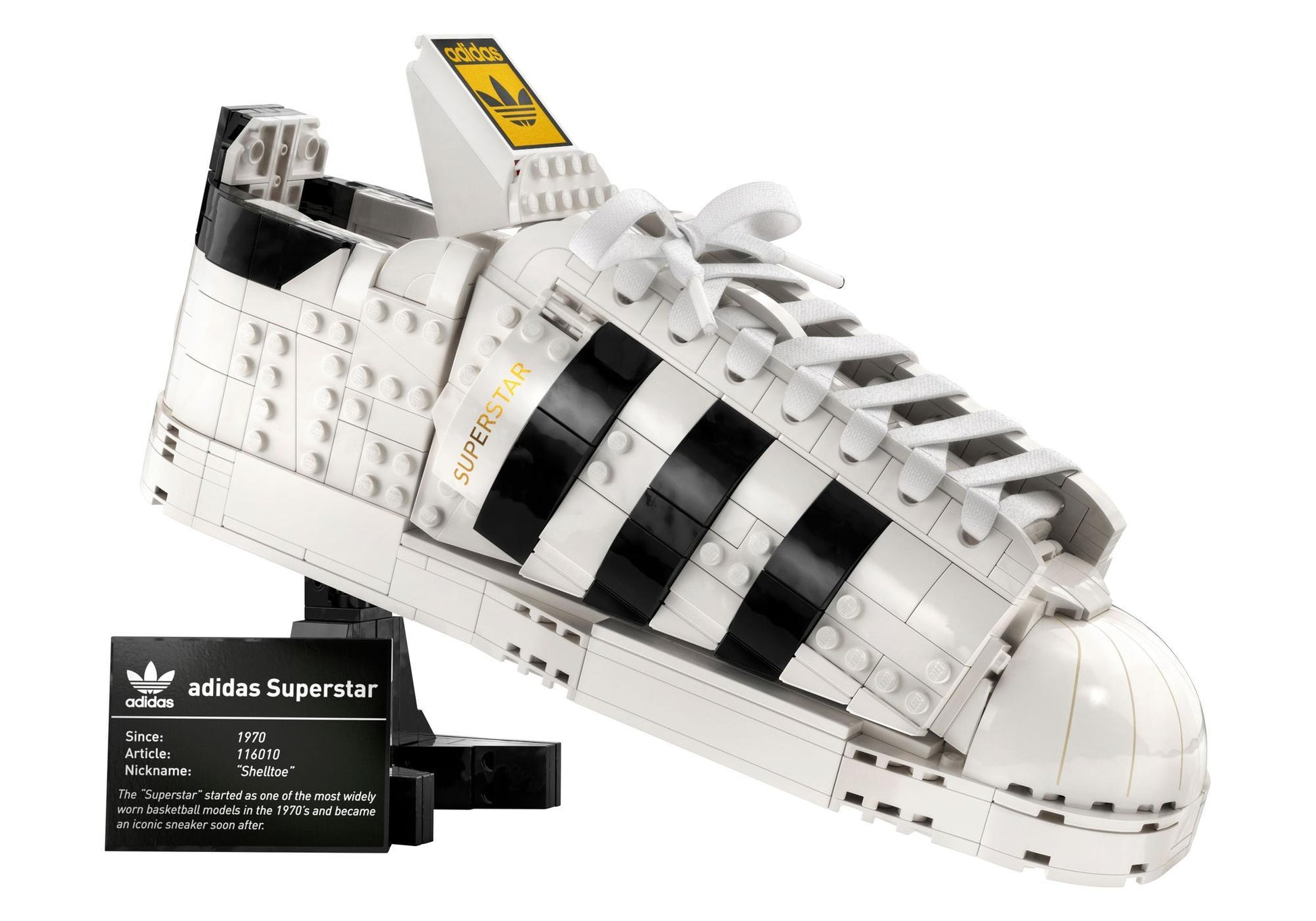 Lego 10282 Icons adidas Originals Superstar - plegobil