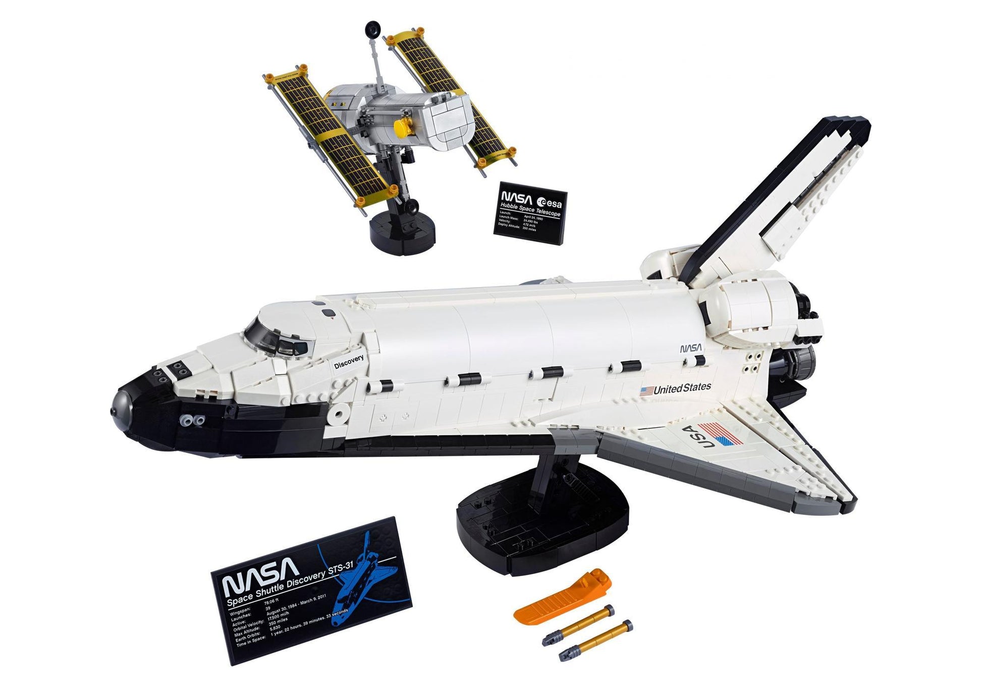 Lego 10283 Icons NASA-Spaceshuttle „Discovery - plegobil