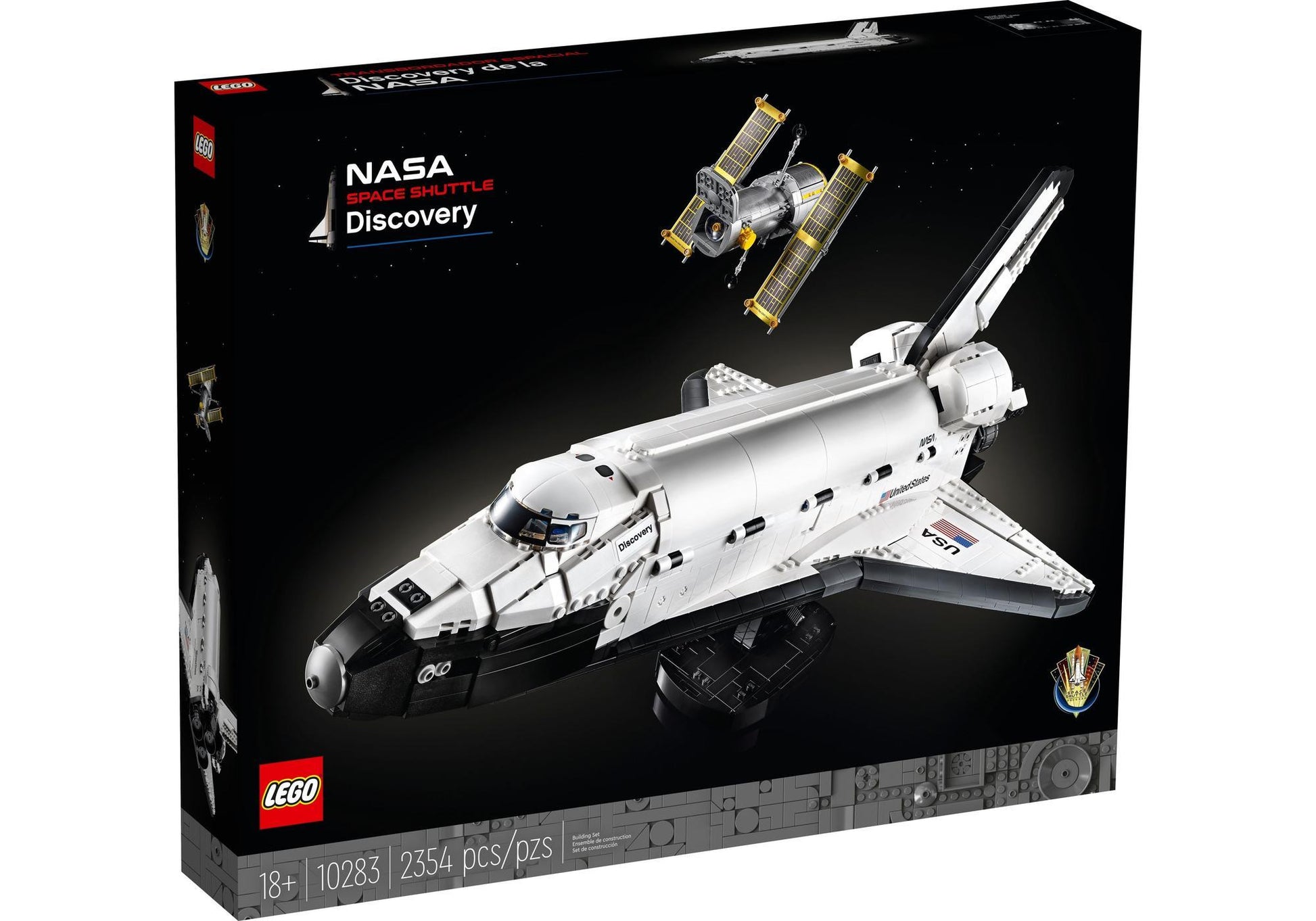 Lego 10283 Icons NASA-Spaceshuttle „Discovery - plegobil