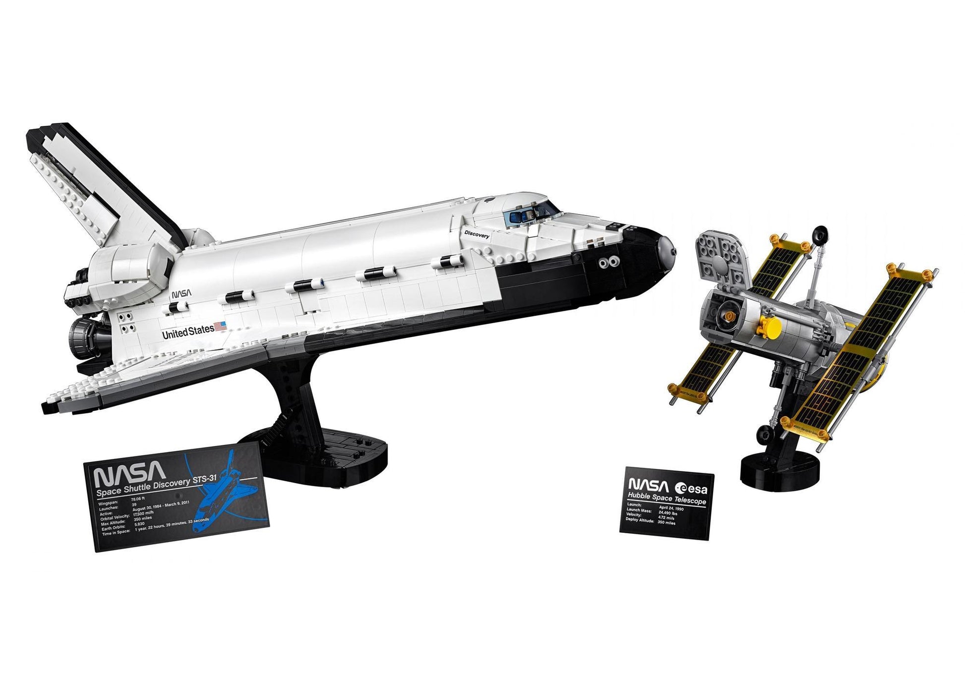Lego 10283 Icons NASA-Spaceshuttle „Discovery - plegobil