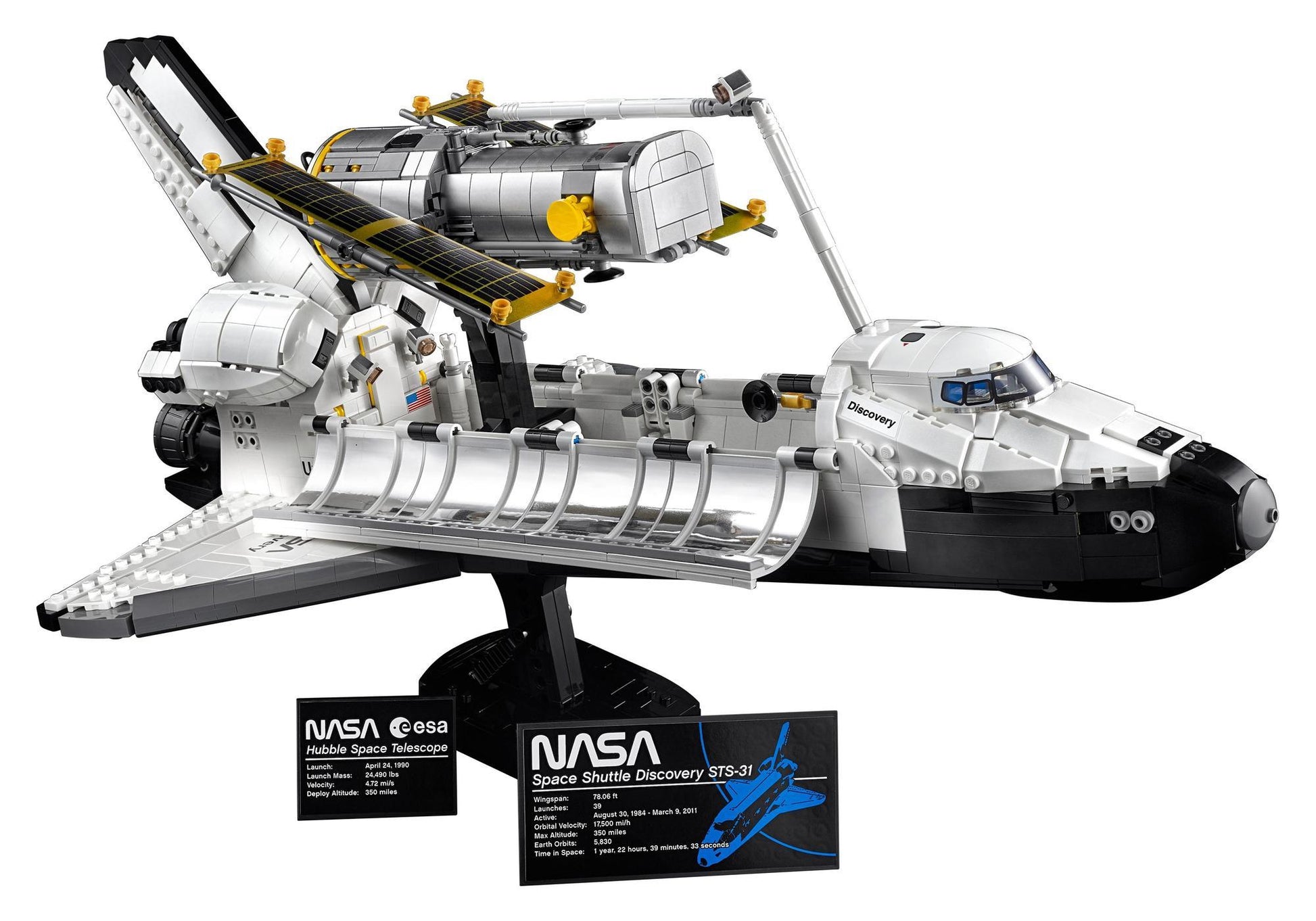 Lego 10283 Icons NASA-Spaceshuttle „Discovery - plegobil
