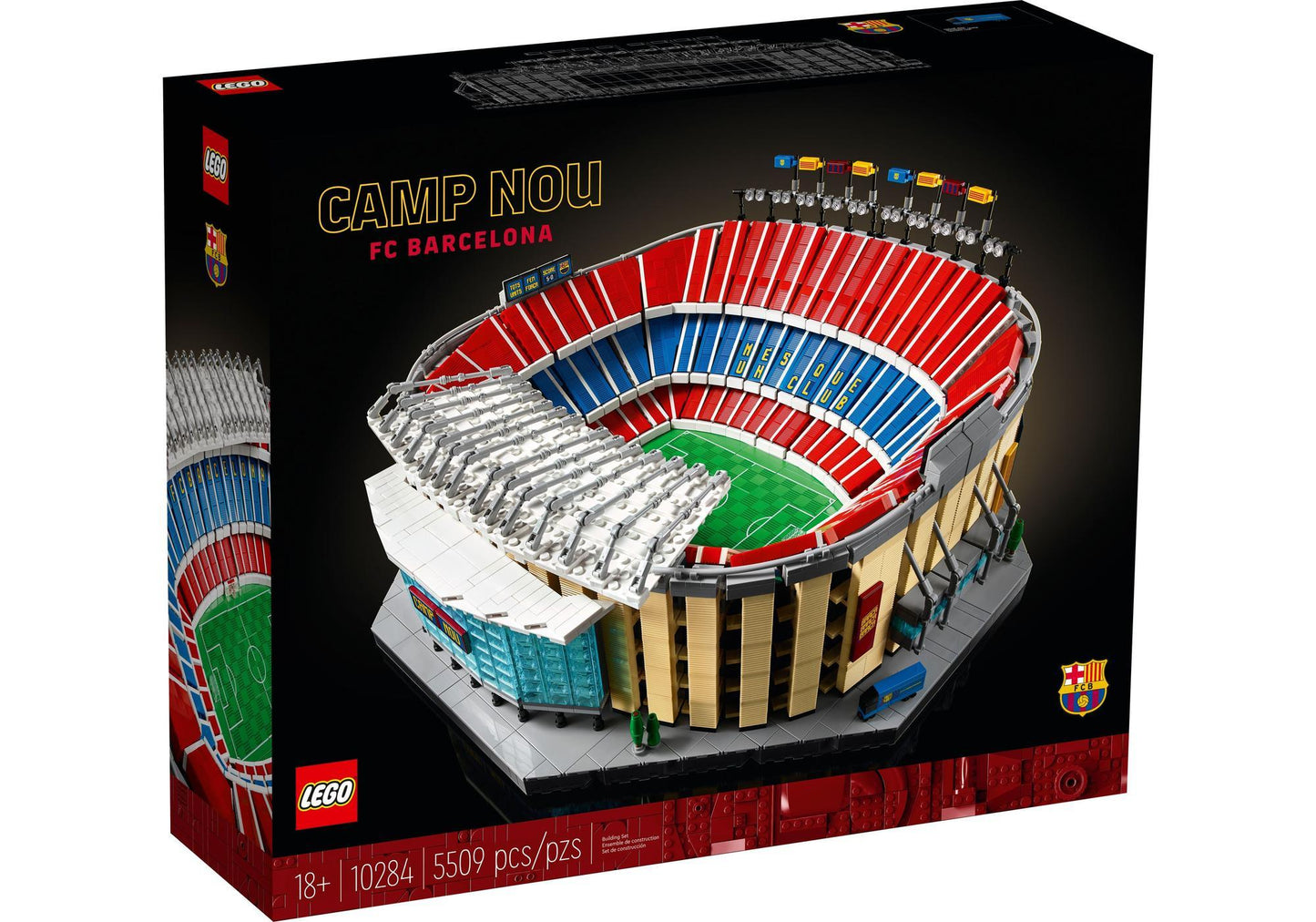 Lego 10284 Icons Camp Nou FC Barcelona - plegobil