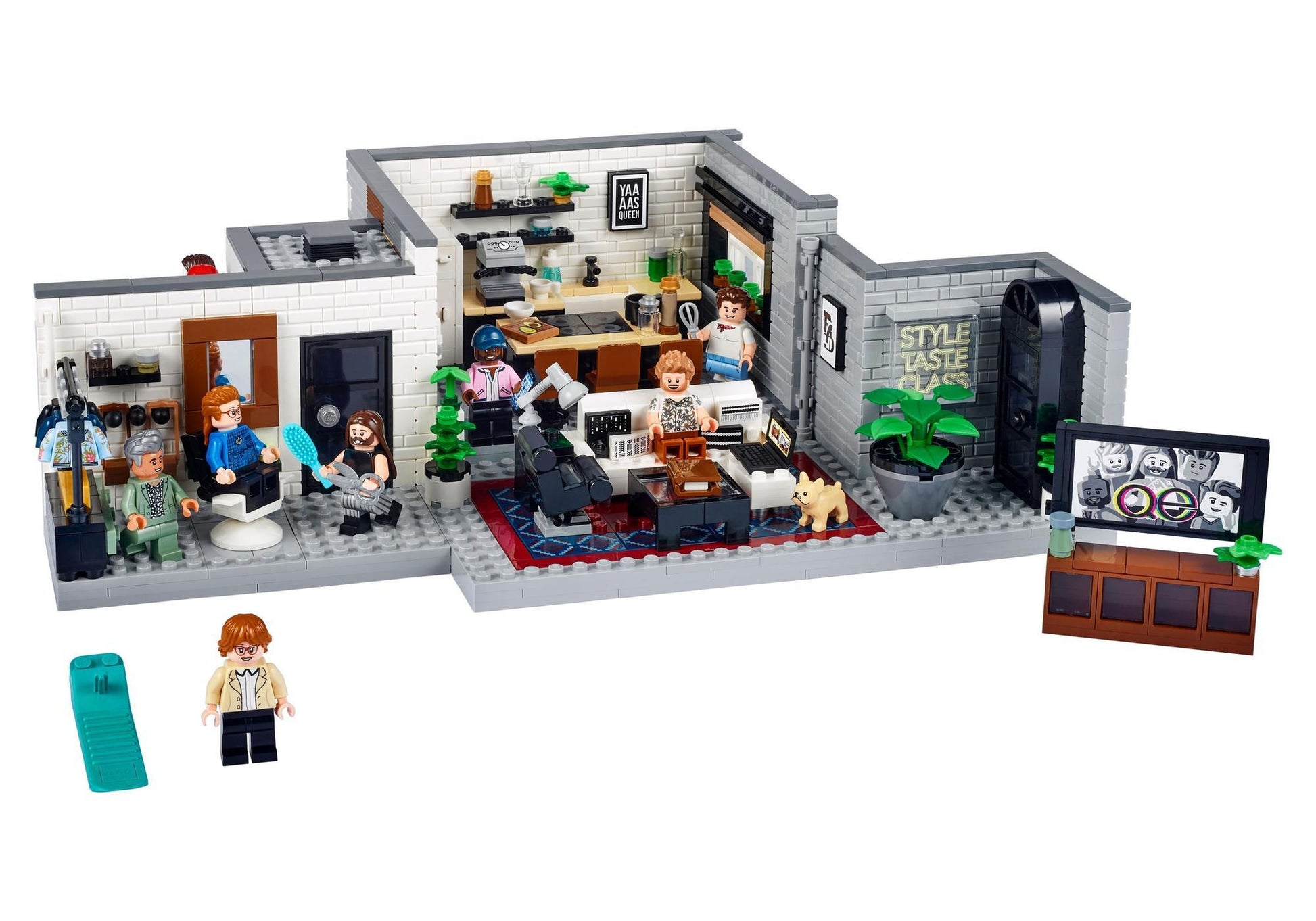 Lego 10291 Icons Queer Eye – Das Loft der Fab 5 - plegobil