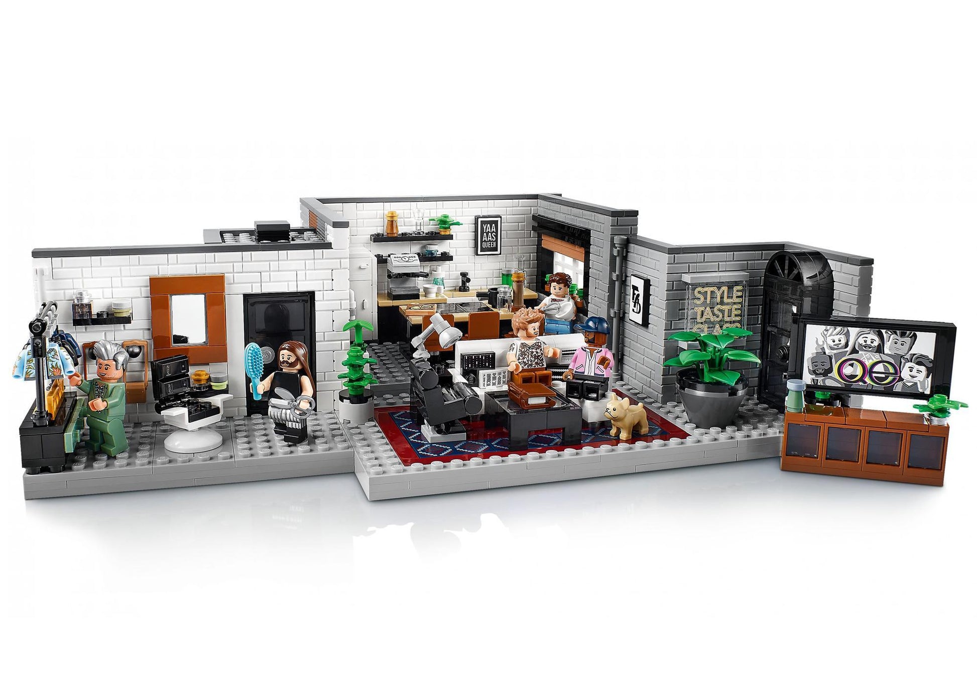 Lego 10291 Icons Queer Eye – Das Loft der Fab 5 - plegobil