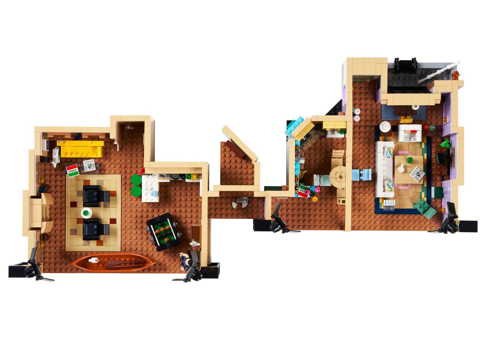 Lego 10292 Icons Friends Apartments - plegobil