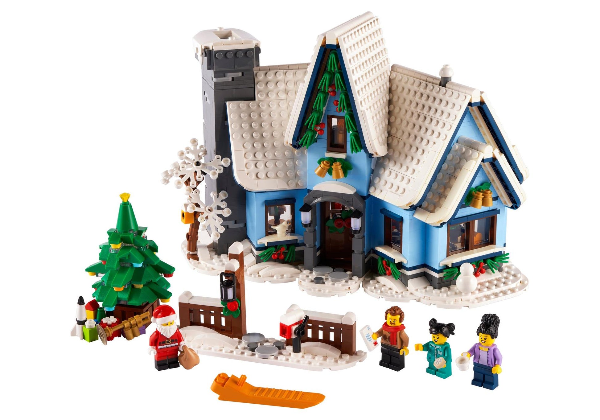 Lego 10293 Icons Besuch des Weihnachtsmanns - plegobil