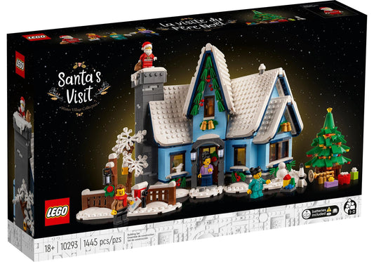 Lego 10293 Icons Besuch des Weihnachtsmanns - plegobil