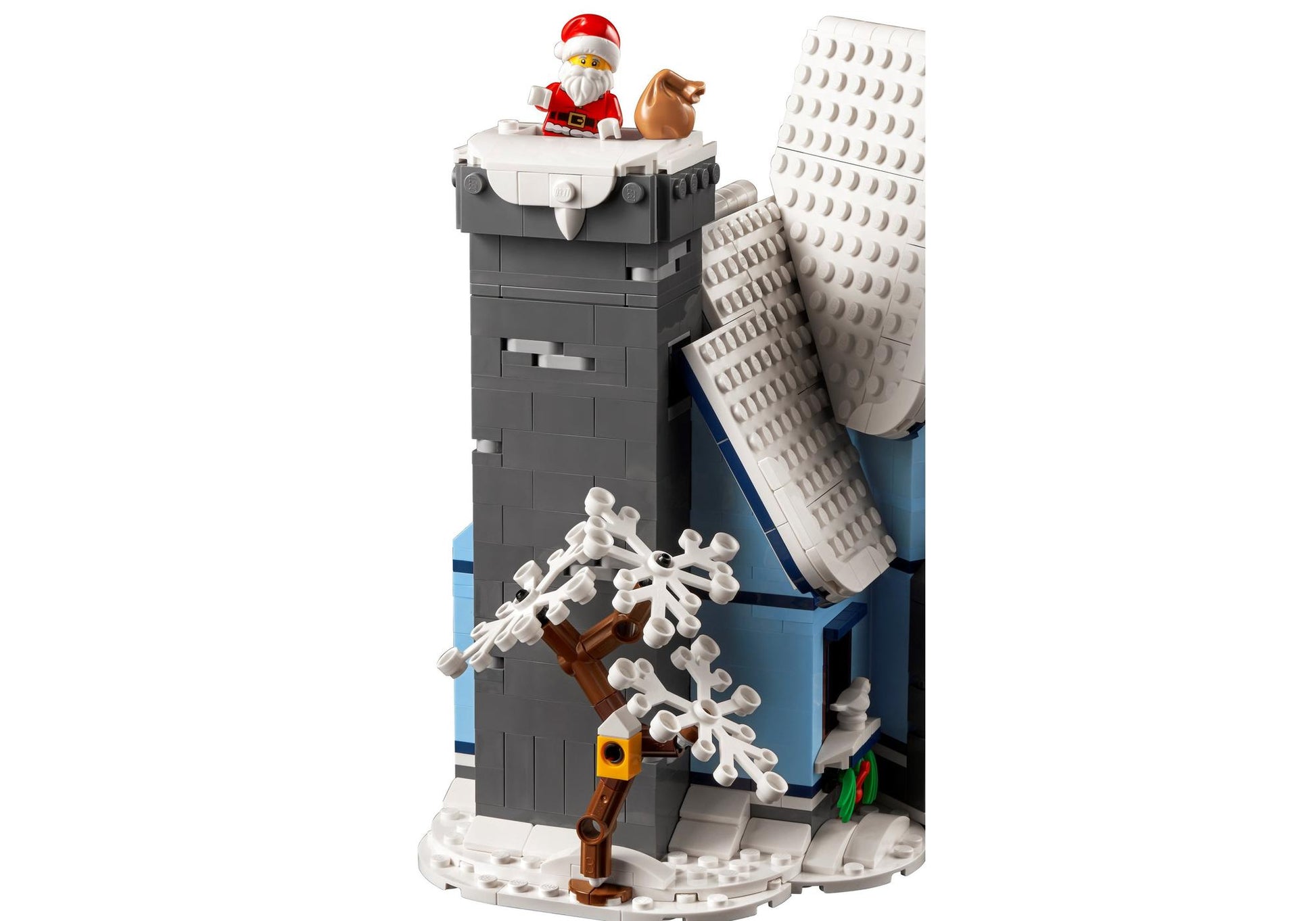 Lego 10293 Icons Besuch des Weihnachtsmanns - plegobil