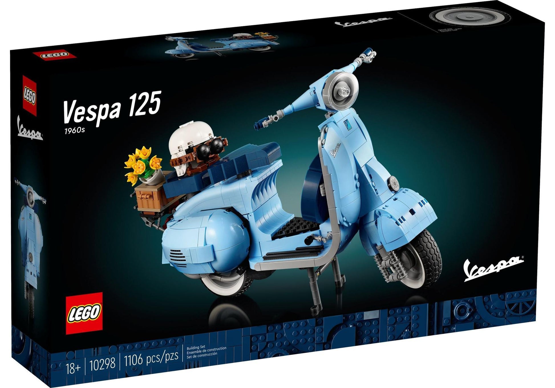 Lego 10298 Icons Vespa 125 - plegobil