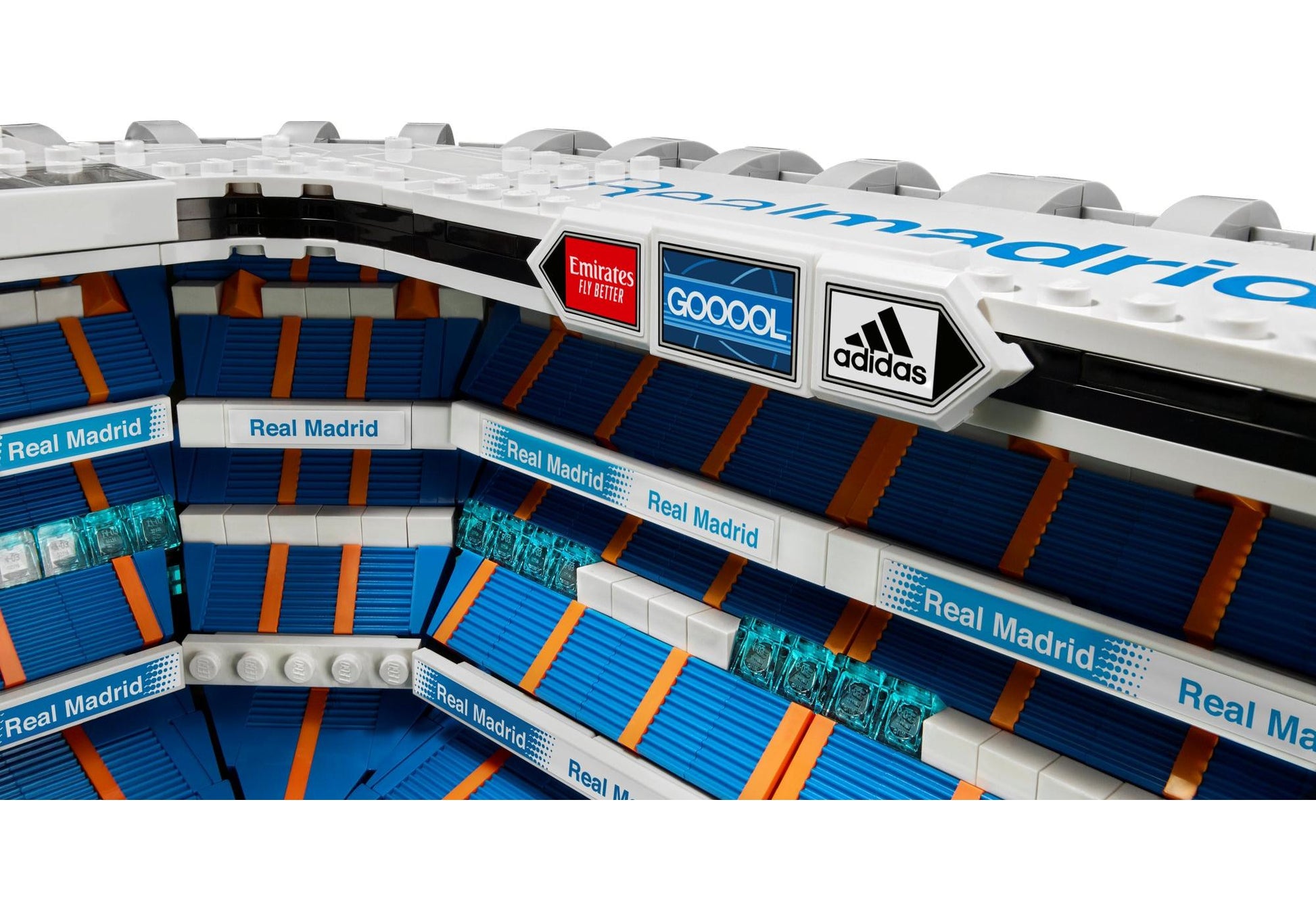 Lego 10299 Icons Real Madrid - Santiago Bernabéu Stadion - plegobil