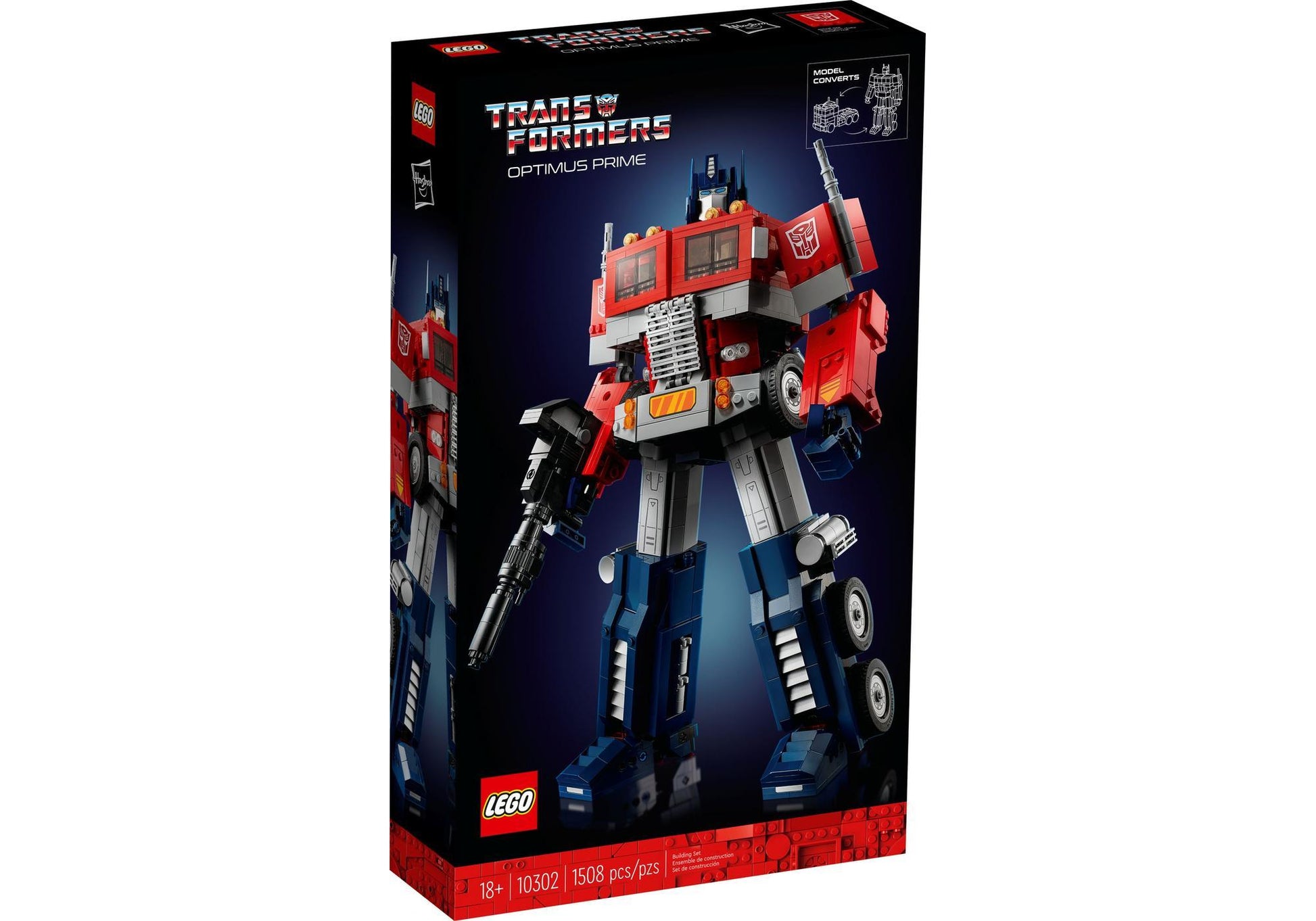 Lego 10302 Icons Optimus Prime - plegobil