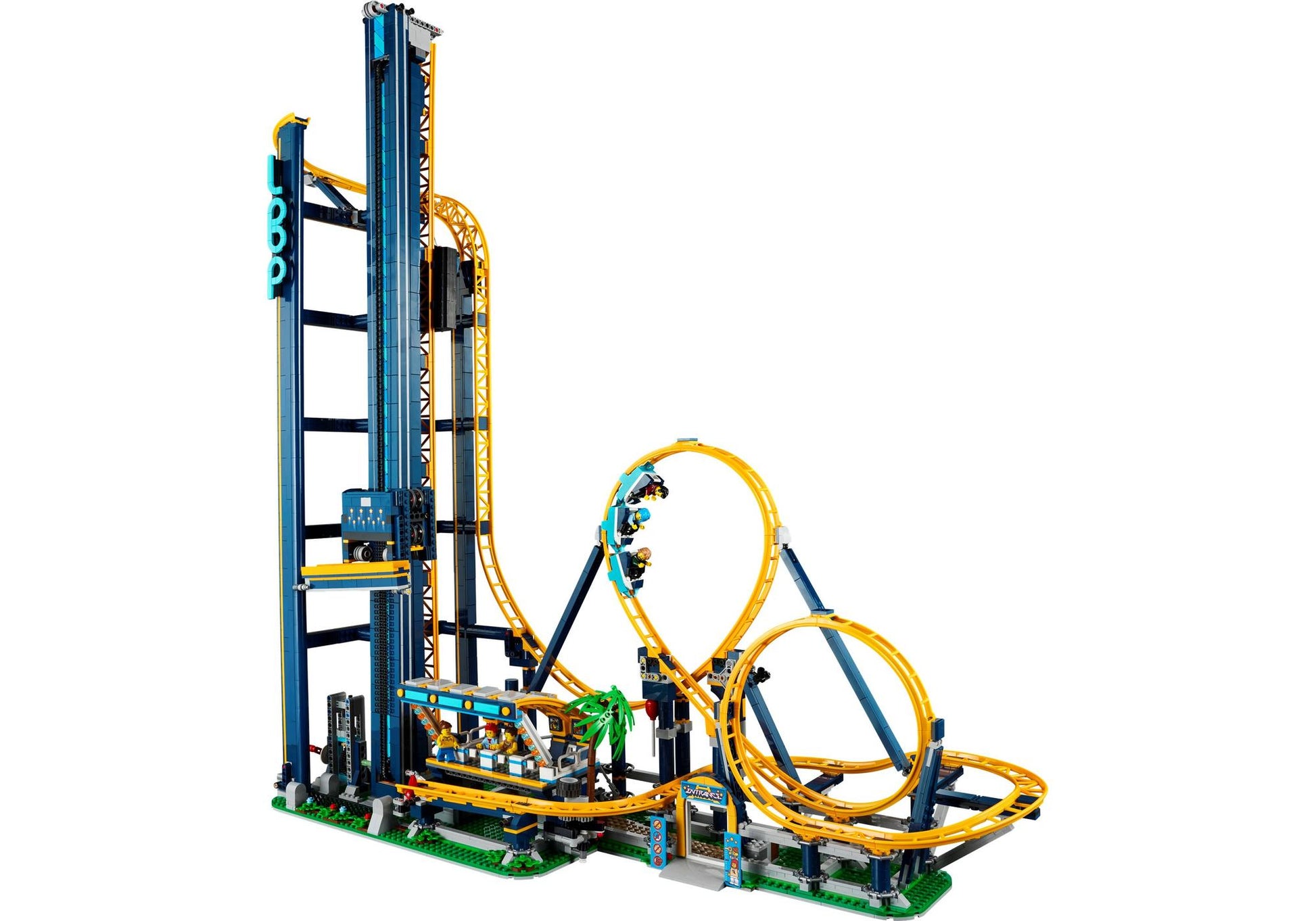 Lego 10303 Icons Looping-Achterbahn - plegobil