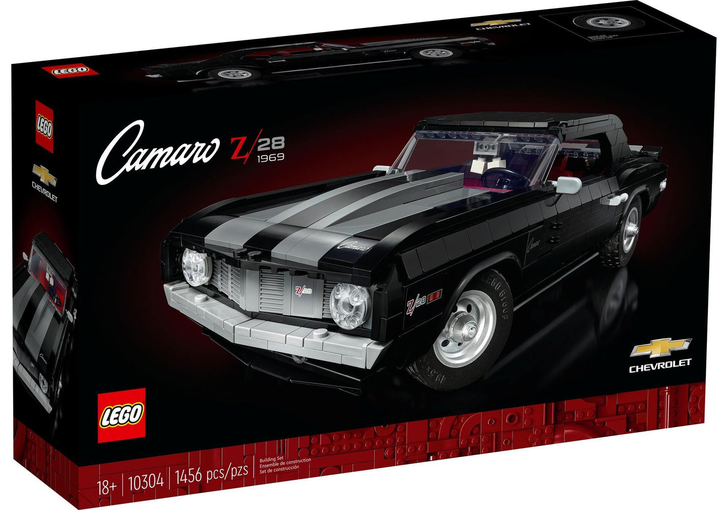 Lego 10304 Icons Chevrolet Camaro Z28 - plegobil