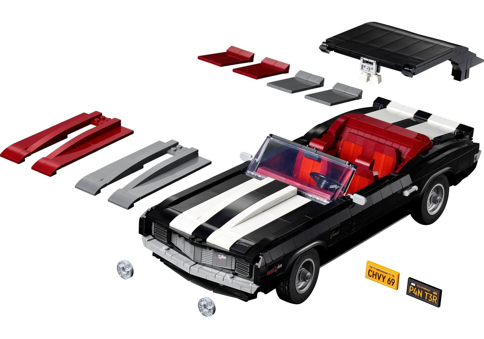 Lego 10304 Icons Chevrolet Camaro Z28 - plegobil