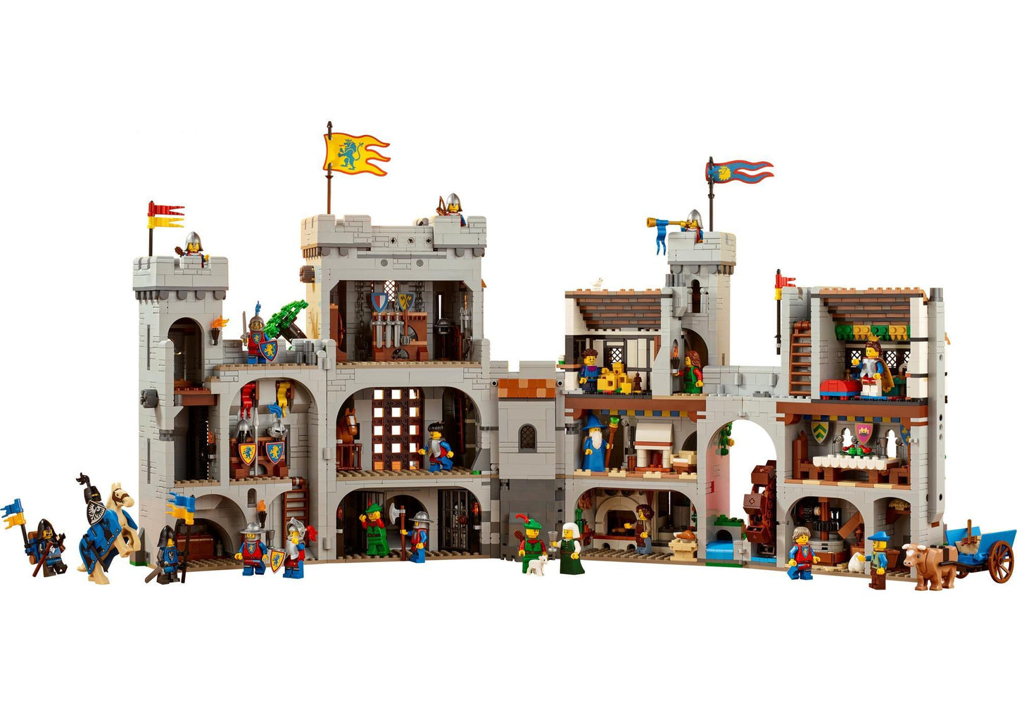 Lego 10305 Icons Burg der Löwenritter - plegobil