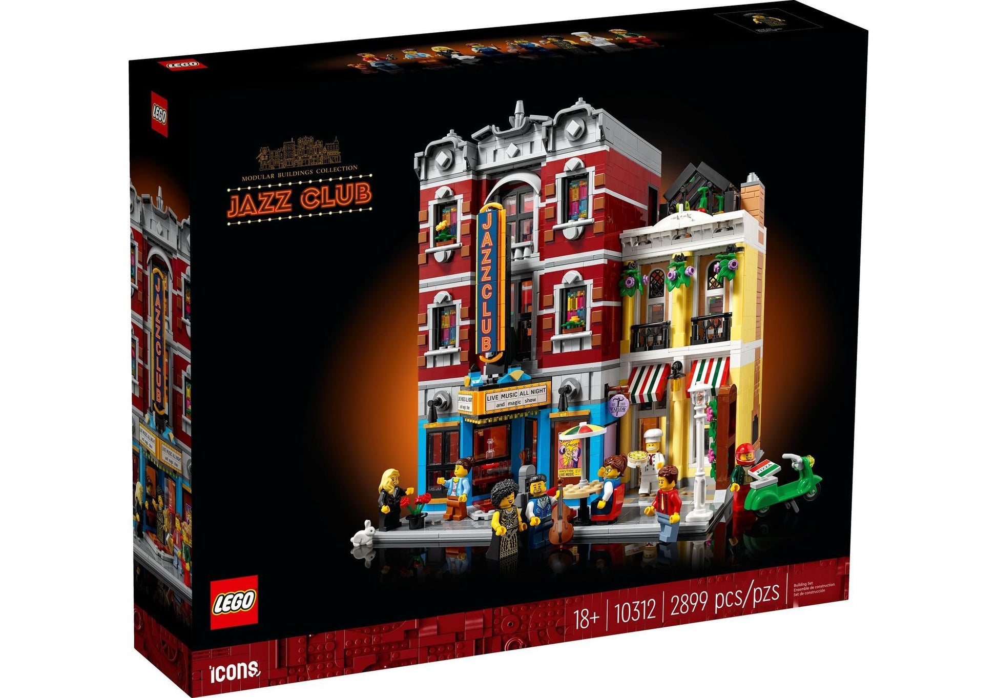 Lego 10312 Icons Jazzclub - plegobil