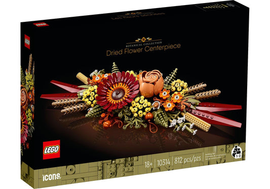 Lego 10314 Icons Trockenblumengesteck - plegobil