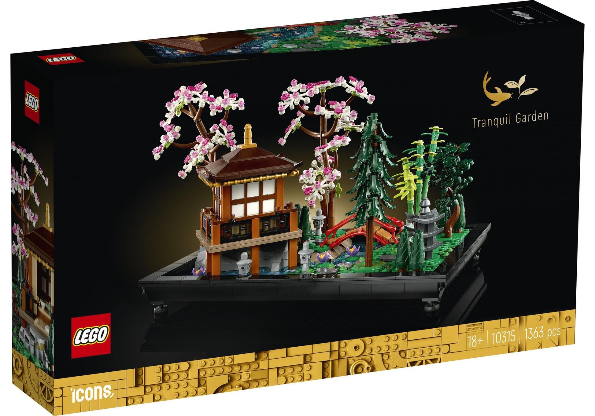 Lego 10315 Icons Garten der Stille - plegobil