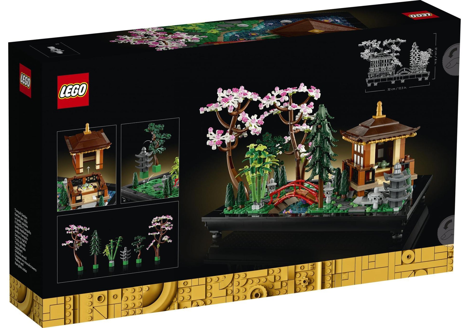 Lego 10315 Icons Garten der Stille - plegobil