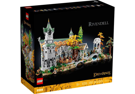 Lego 10316 Icons Herr der Ringe: Bruchtal - plegobil