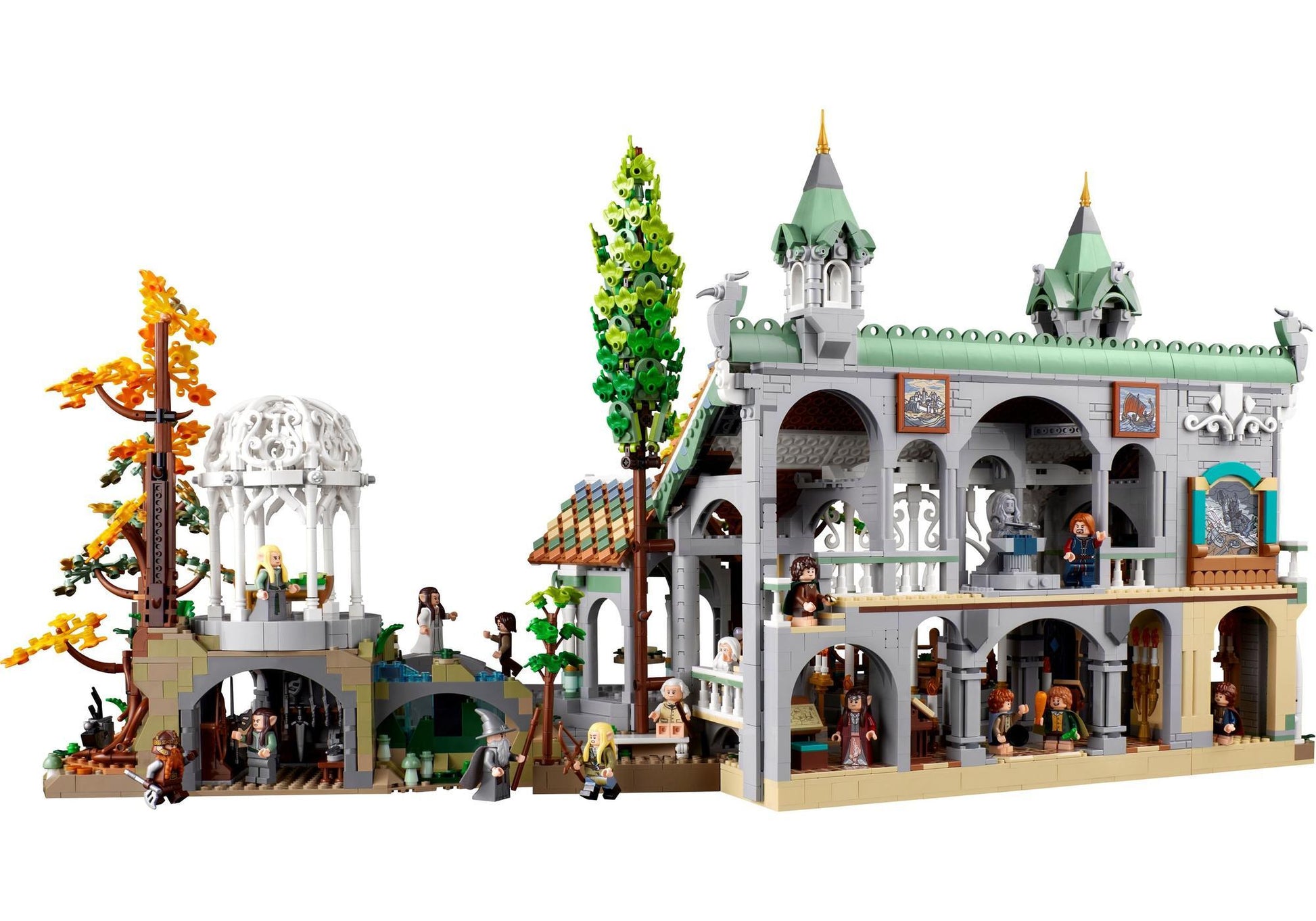 Lego 10316 Icons Herr der Ringe: Bruchtal - plegobil