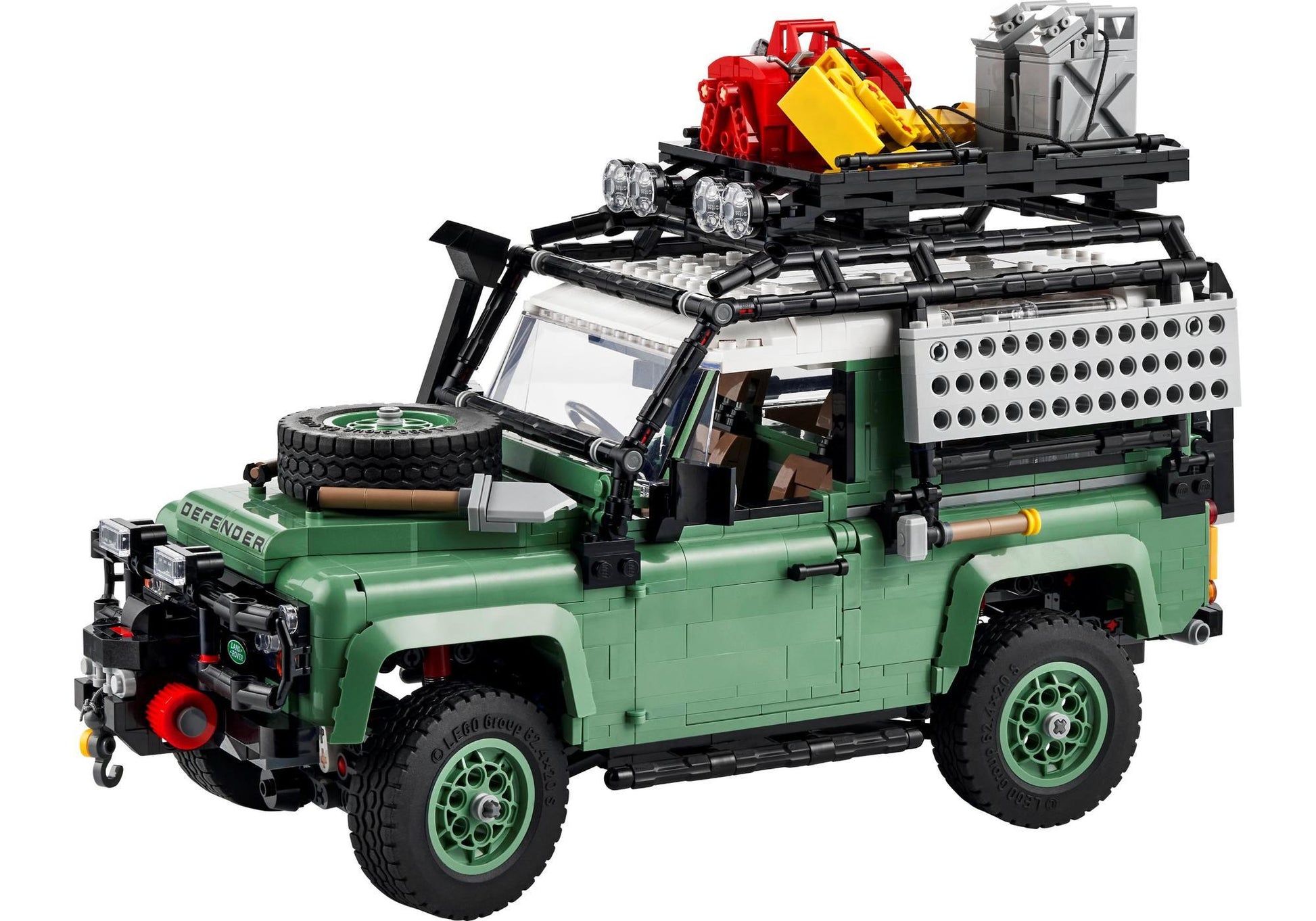 Lego 10317 Icons Klassischer Land Rover Defender 90 - plegobil