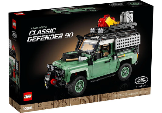 Lego 10317 Icons Klassischer Land Rover Defender 90 - plegobil