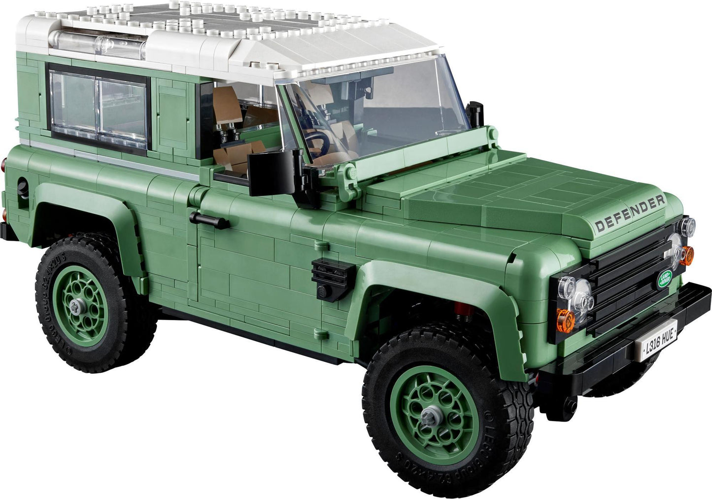 Lego 10317 Icons Klassischer Land Rover Defender 90 - plegobil