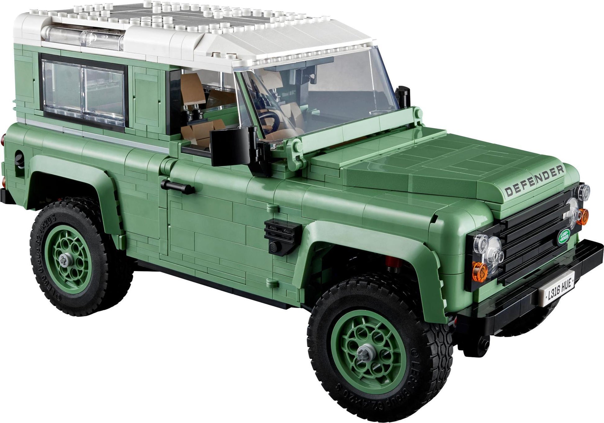 Lego 10317 Icons Klassischer Land Rover Defender 90 - plegobil
