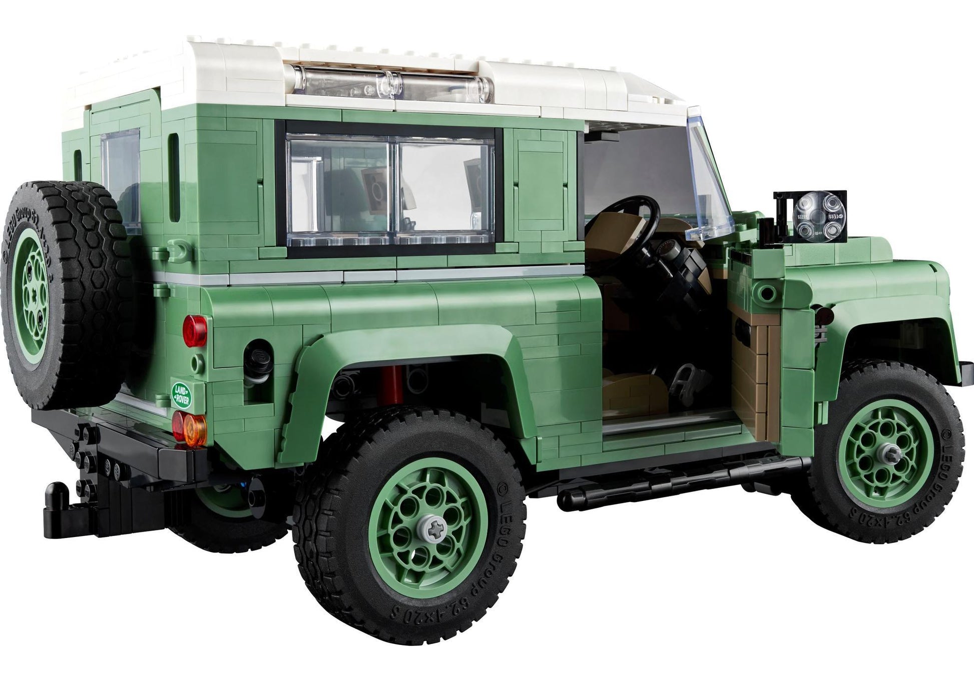 Lego 10317 Icons Klassischer Land Rover Defender 90 - plegobil