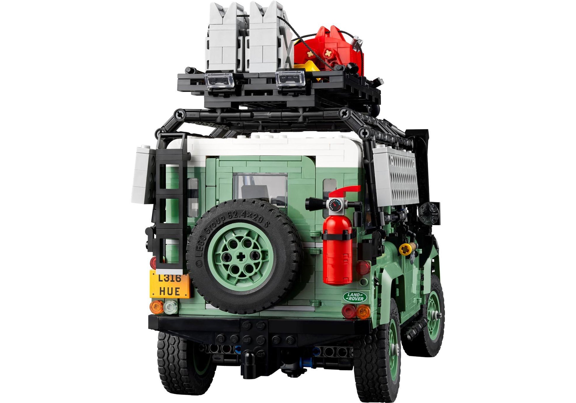 Lego 10317 Icons Klassischer Land Rover Defender 90 - plegobil