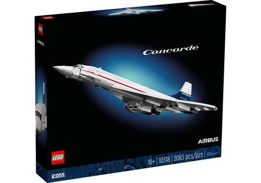 Lego 10318 Icons Concorde - plegobil