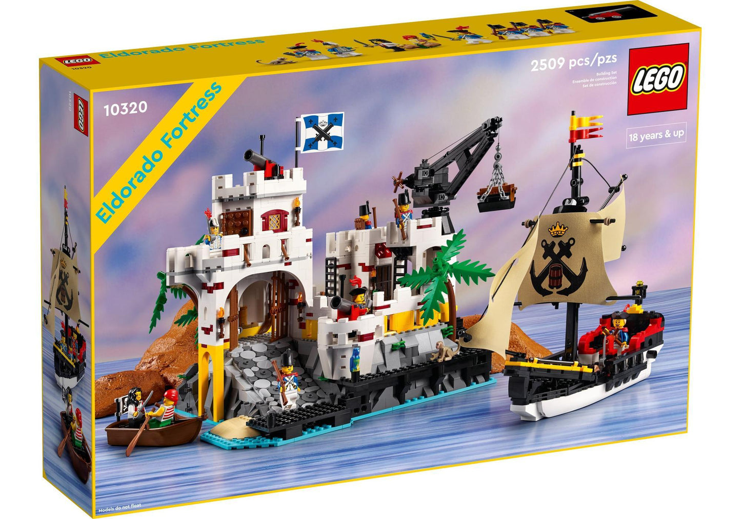 Lego 10320 Icons Eldorado-Festung - plegobil