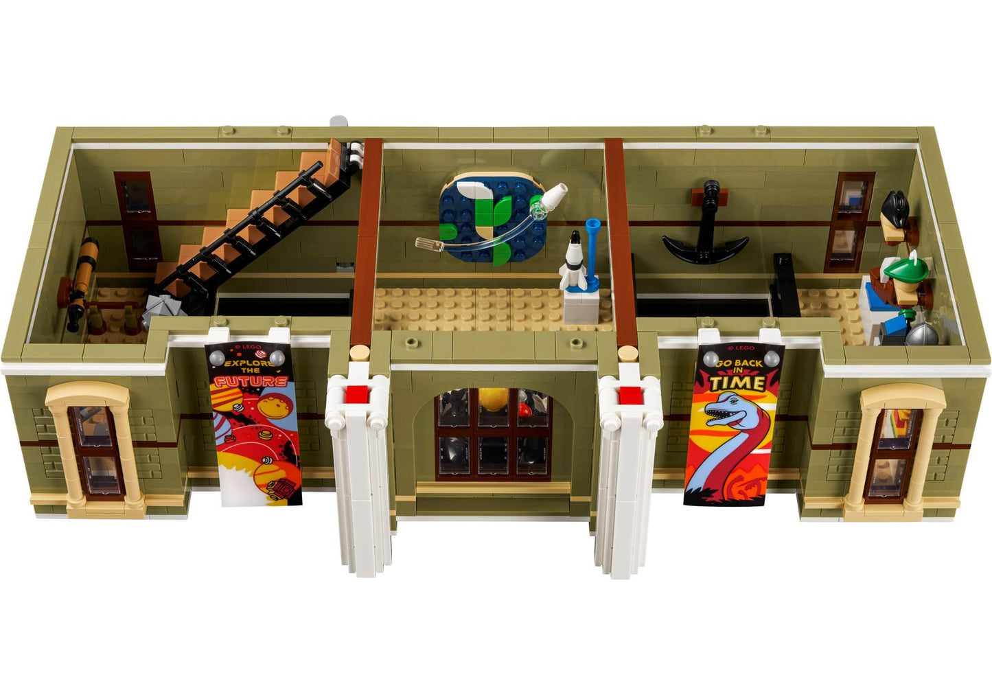 Lego 10326 Icons Naturhistorisches Museum - plegobil
