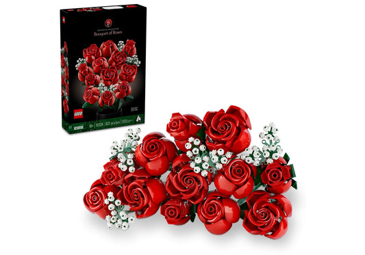 Lego 10328 Icons Botanical Collection: Rosenstrauß - plegobil